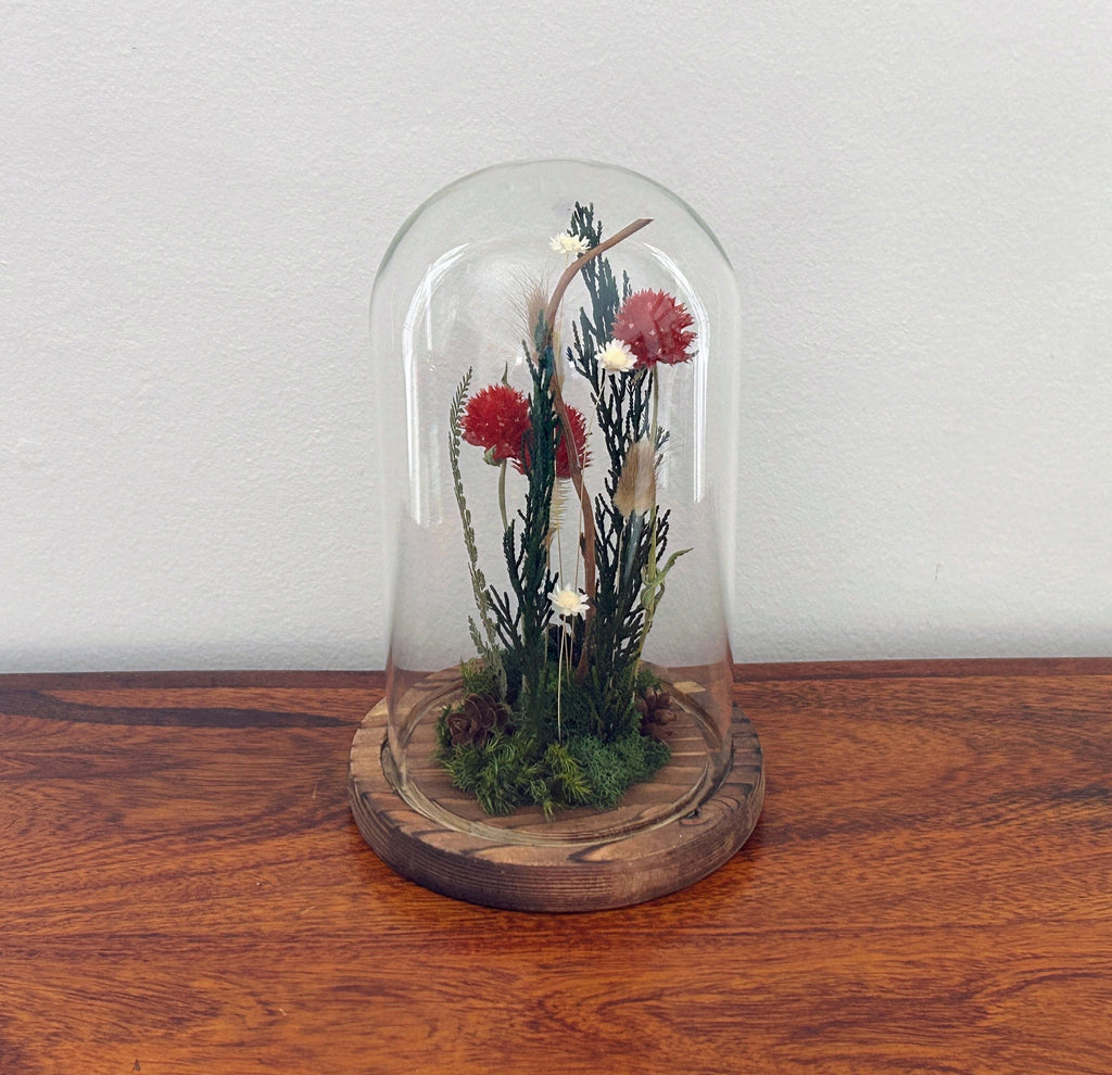 7.5" Naturally Festive Cloche