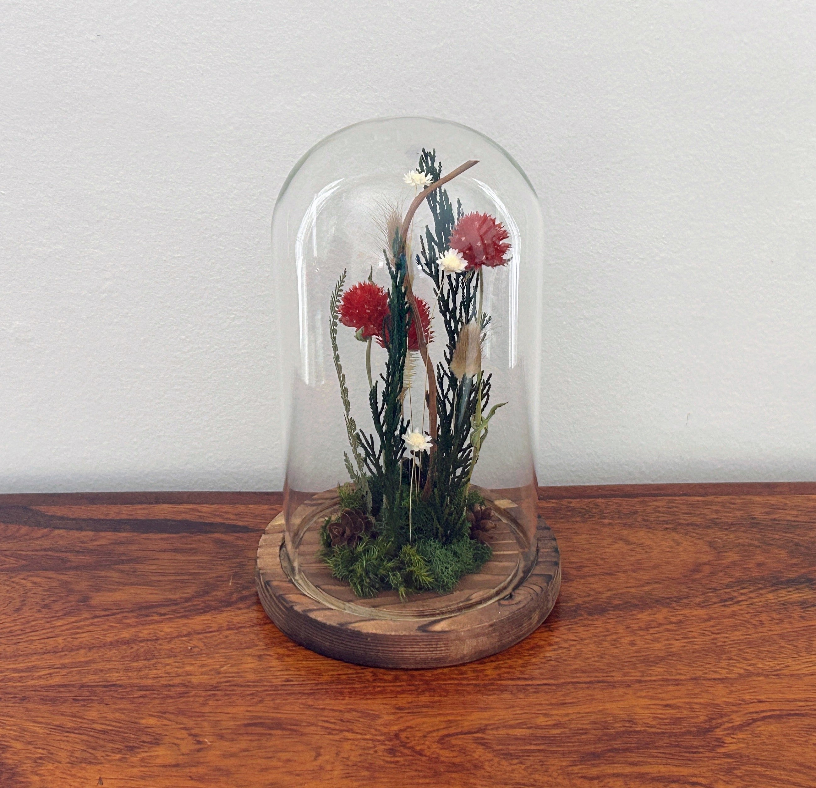 7.5" Naturally Festive Cloche