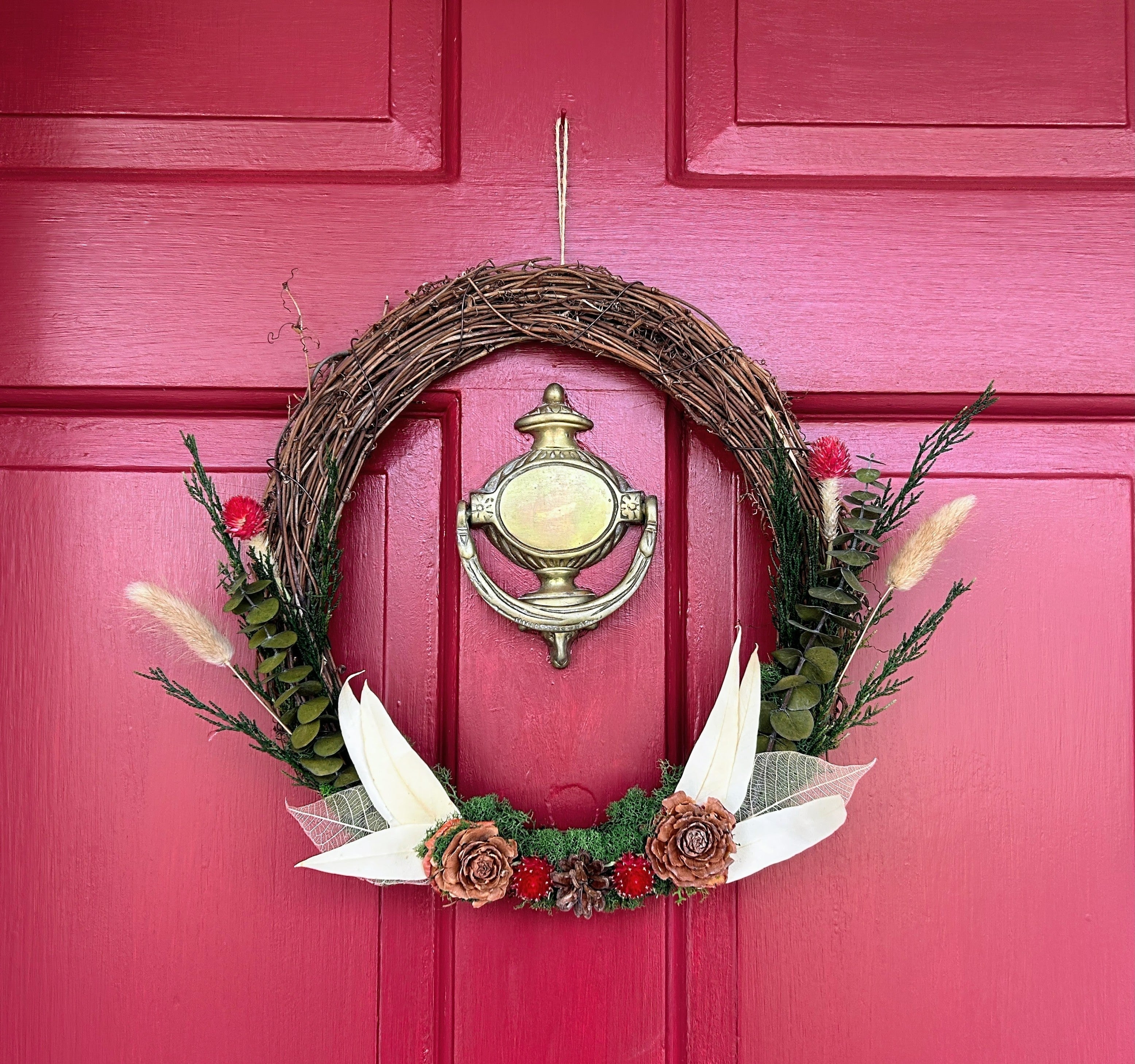 12" Naturally Festive Wreath