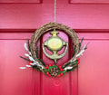8" Art Festive Wreath