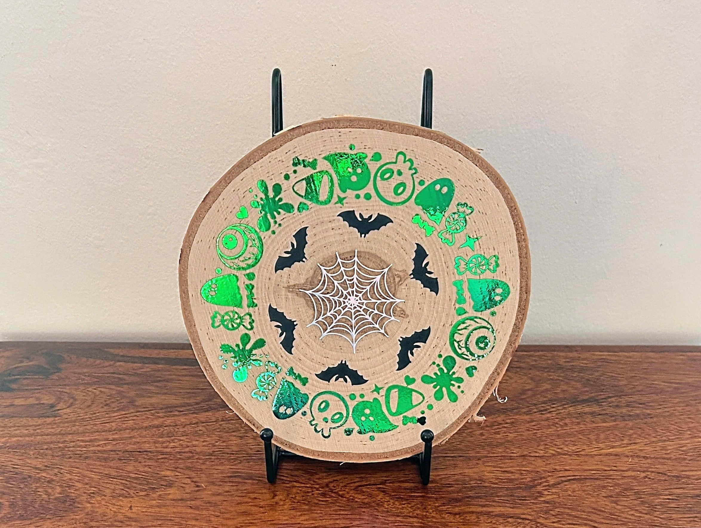 Fall Decor Double Sided Vinyl on Wood