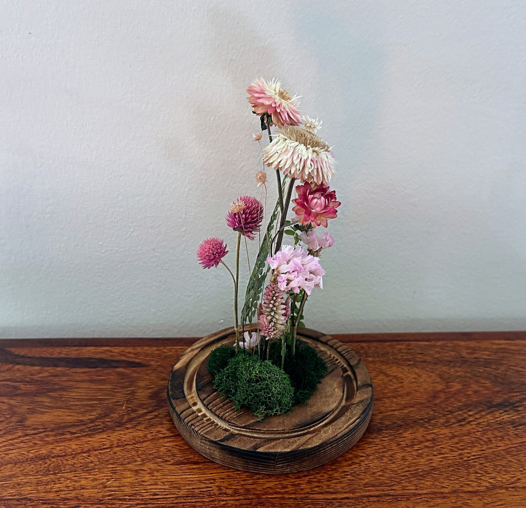 7.7" Shades of Pink Cloche