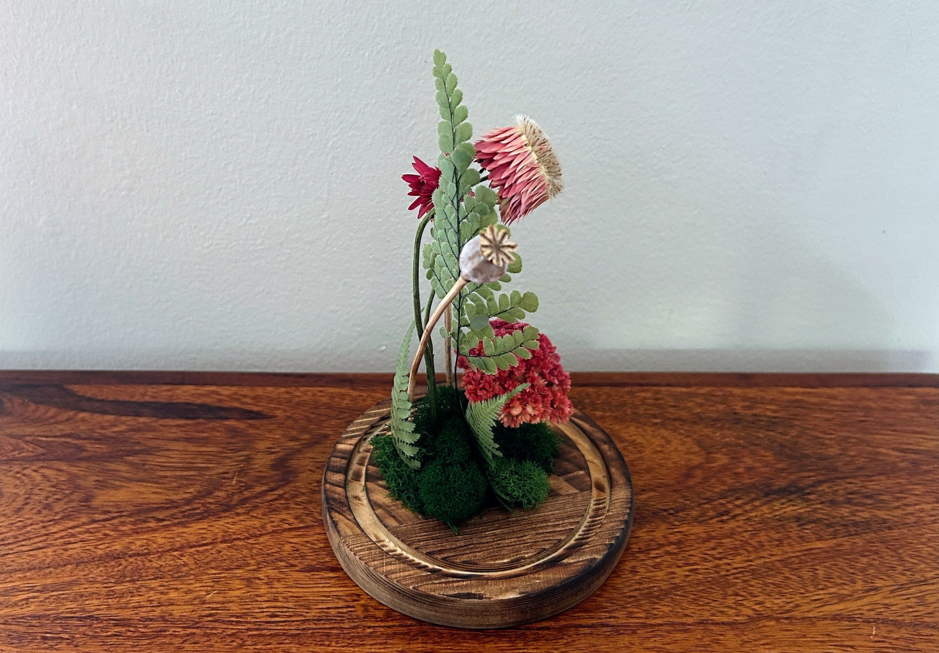 7" Celosia Shroom Cloche