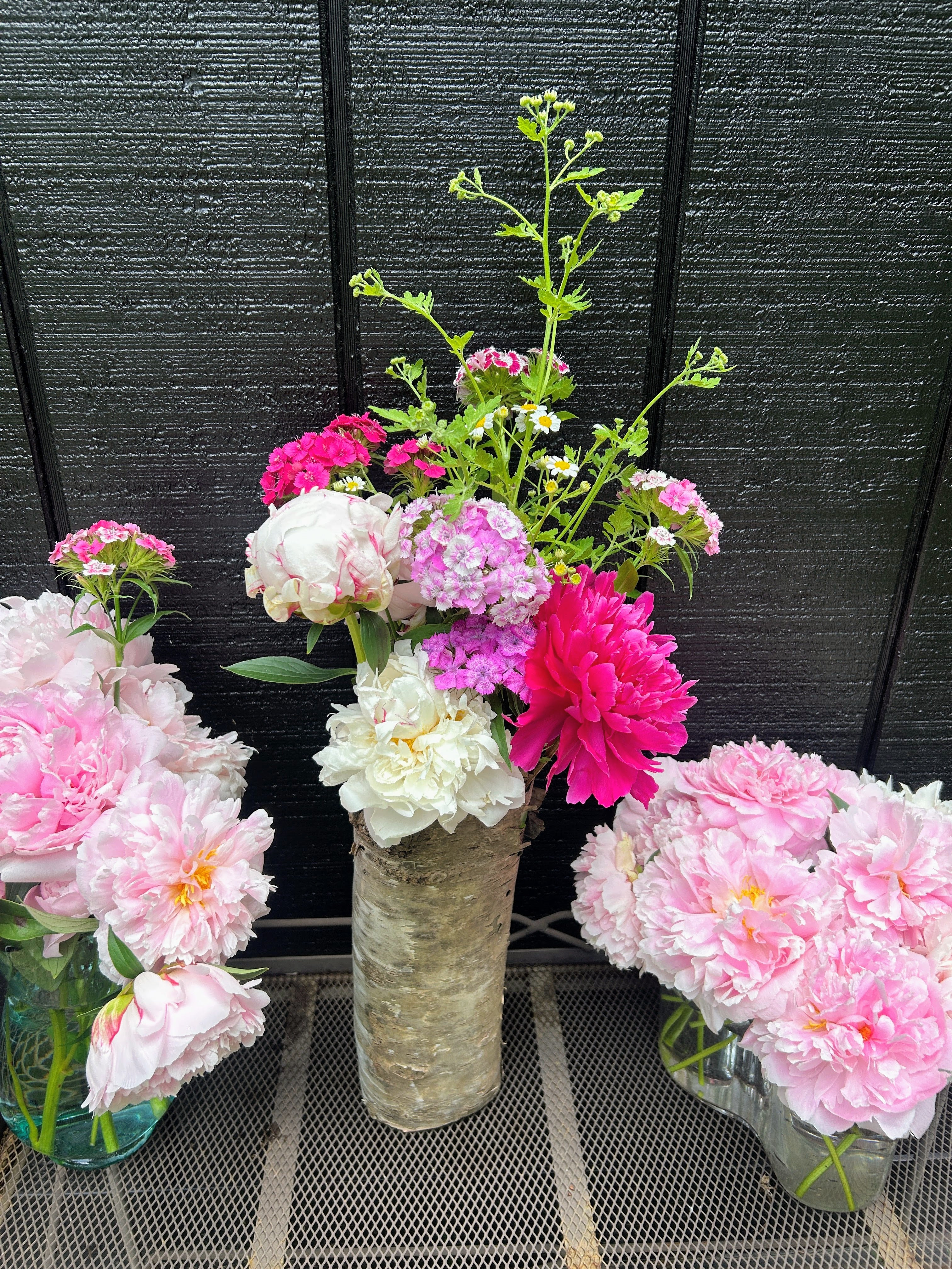 12" Birch Tree Vase