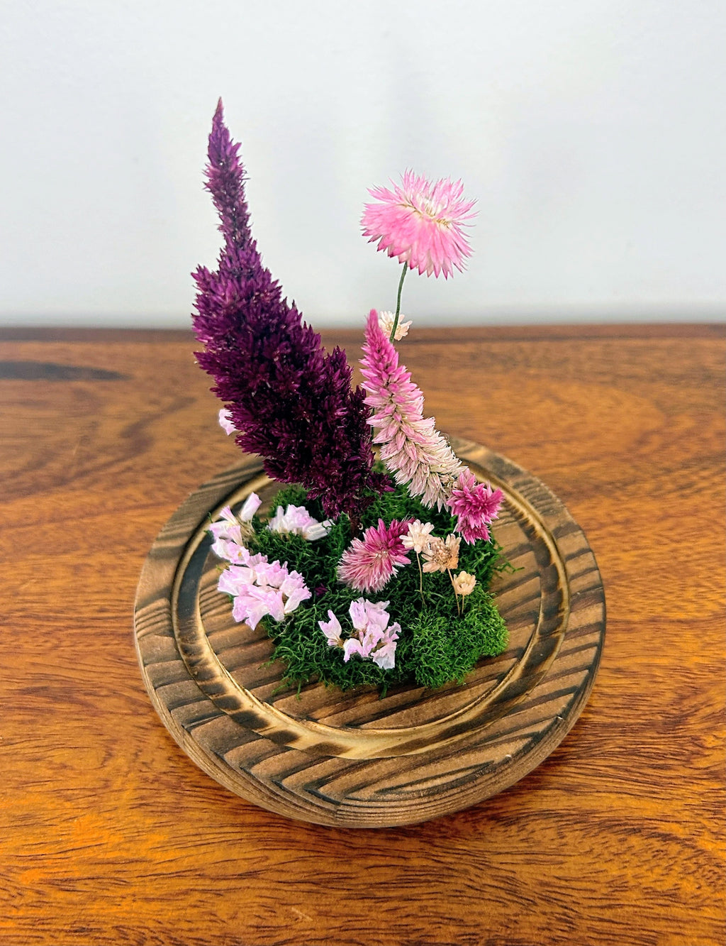 6" Pink Mix Cloche