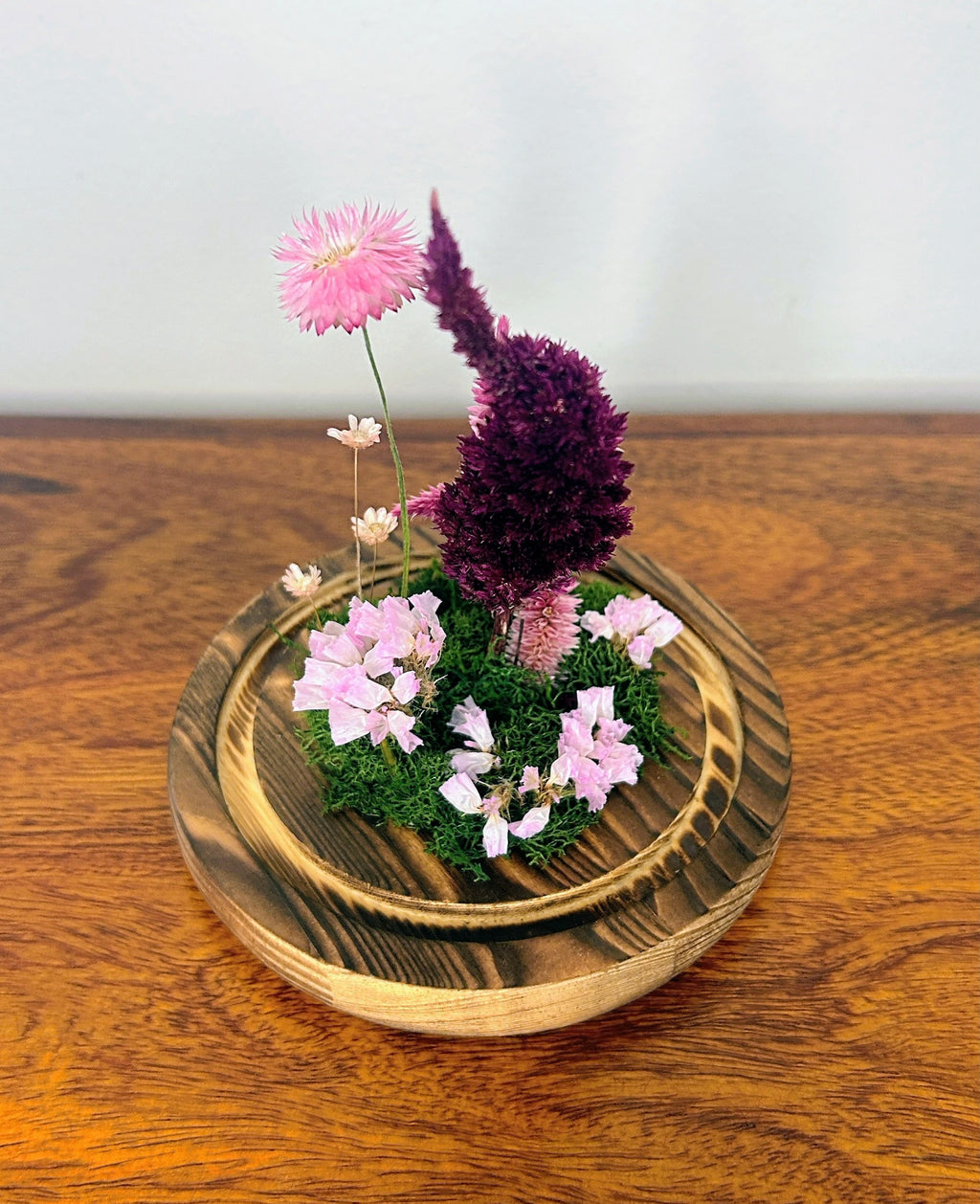 6" Pink Mix Cloche
