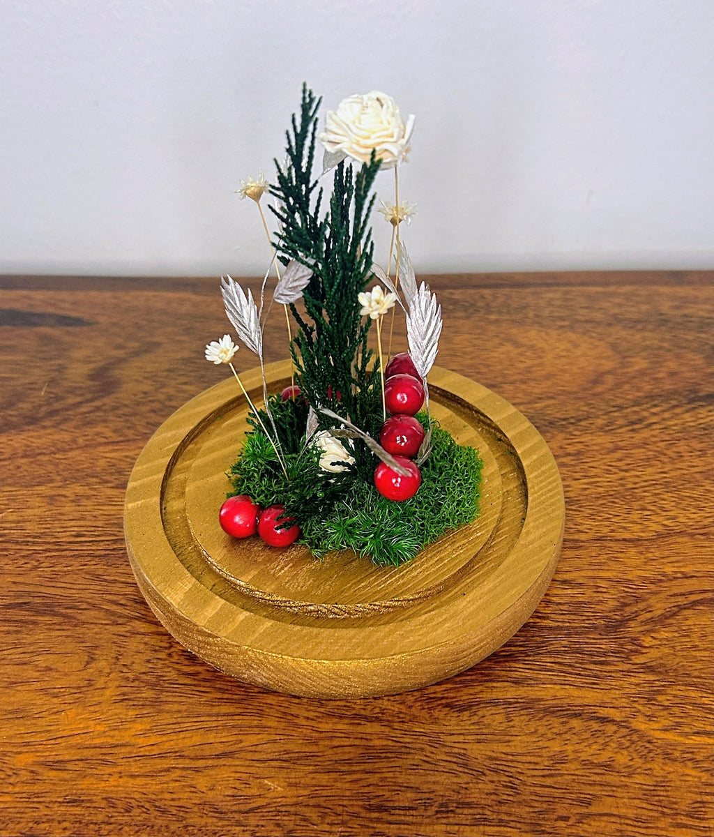 6" Art Festive Cloche