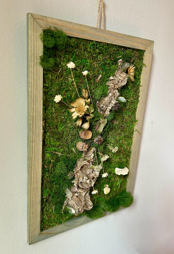 Wasp Stick with Crystals