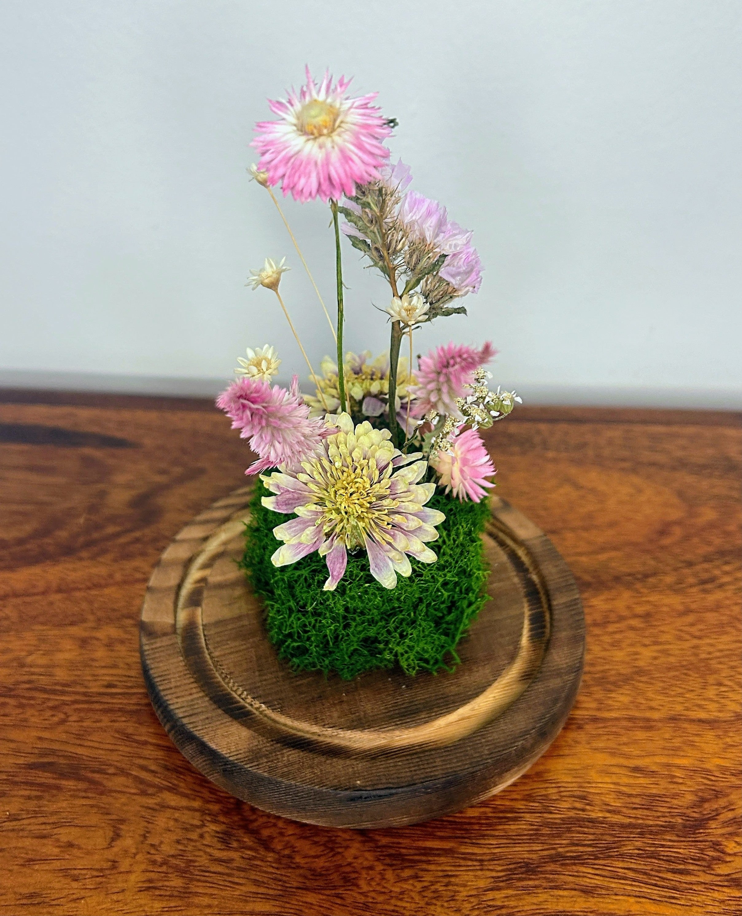 7.5" Pink Mix Cloche